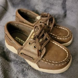 Toddler Boy Brown Sperry Billfish A/C - Size 7